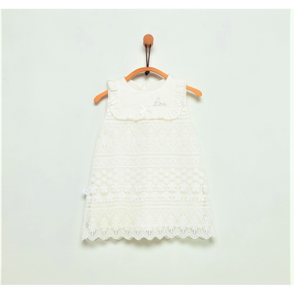 Платье детское Caramell Mini class girl цв.белый р.56