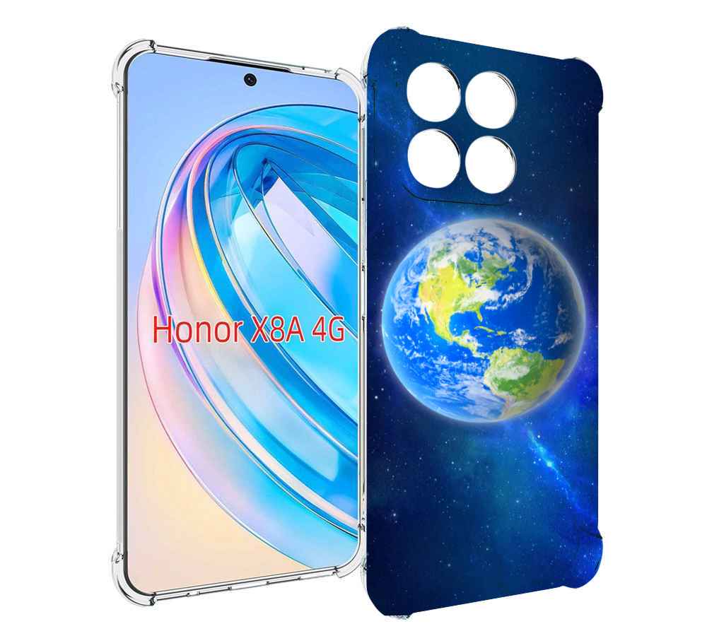 

Чехол MyPads Планета-Земля для Honor X8a, Tocco