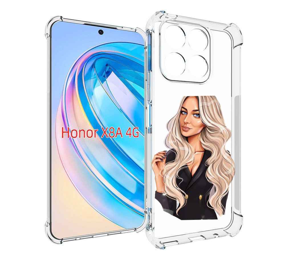 

Чехол MyPads Платье-пиджак женский для Honor X8a, Tocco