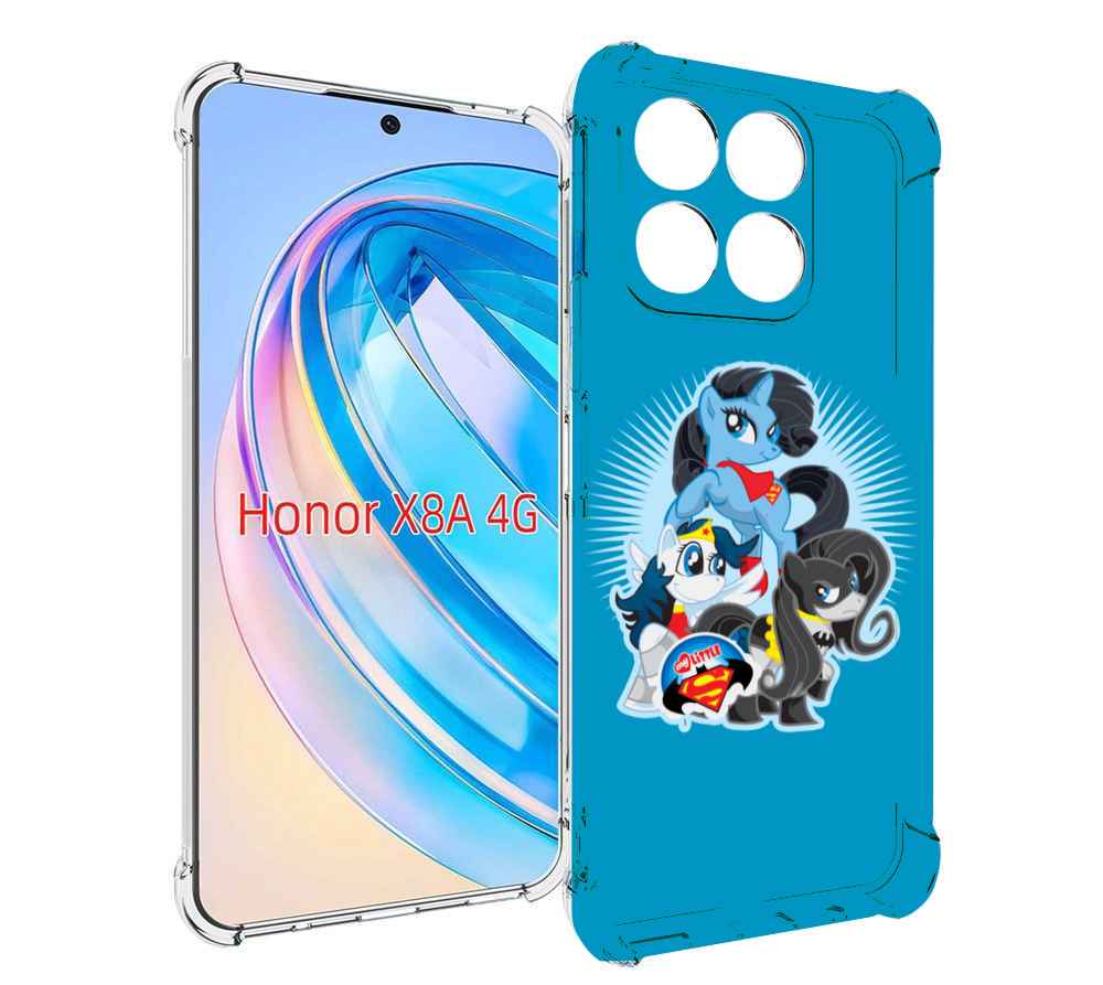 

Чехол MyPads Пони-литл для Honor X8a, Tocco