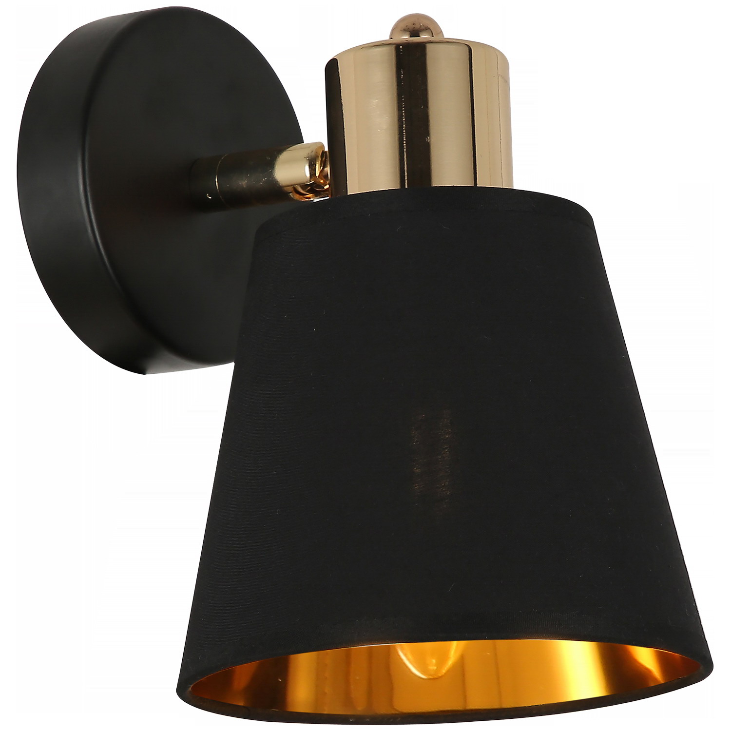 

Бра illumico IL6116-1WOU-79 BK GD