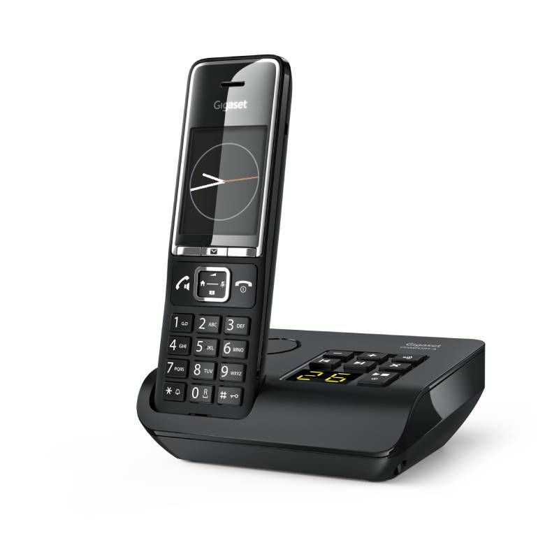 DECT телефон Gigaset Comfort 550A черный с автоответчиком