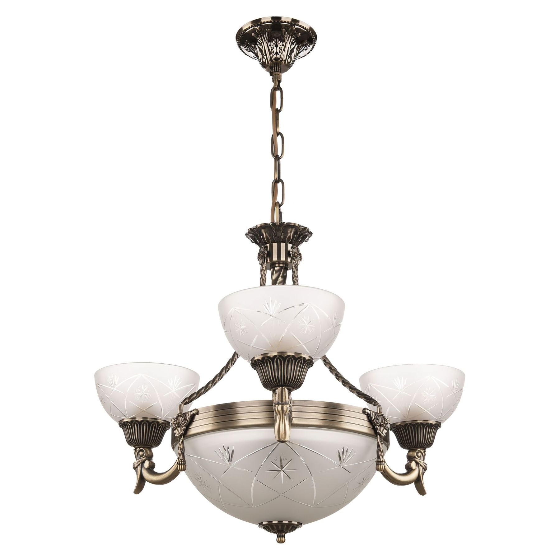 

Люстра APL2231622STD/3+3 AB Arte Perfetto Luce, APL2231622STD/3+3 AB