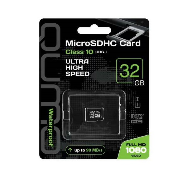 Карта памяти qumo microsdhc 32 гб