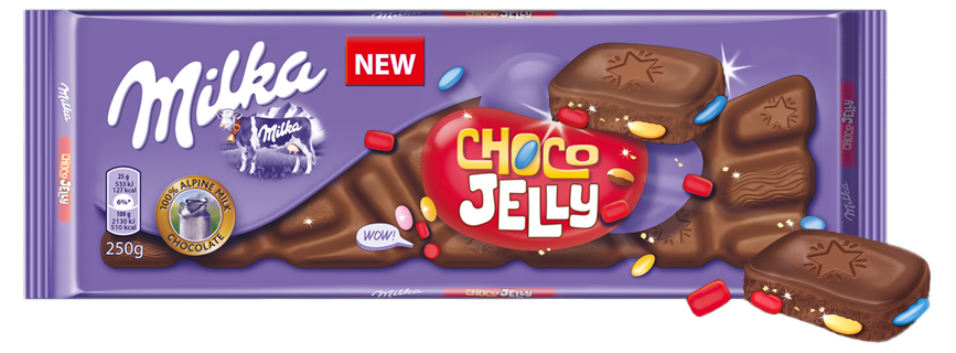 

Плитка Milka Choco Jelly молочный шоколад 250 г