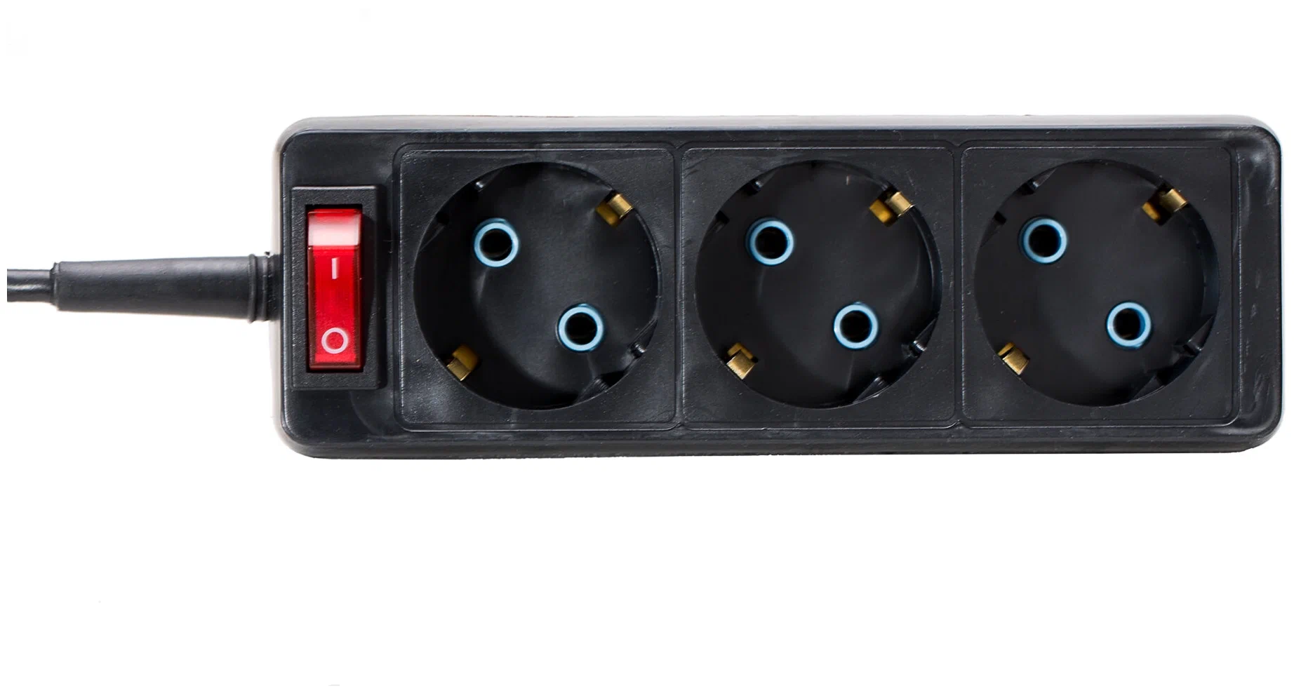 

Perfeo Сетевой удлинитель Perfeo с кнопкой "RU POWER",3,0м, 3 розетки, черный (Р16-012)