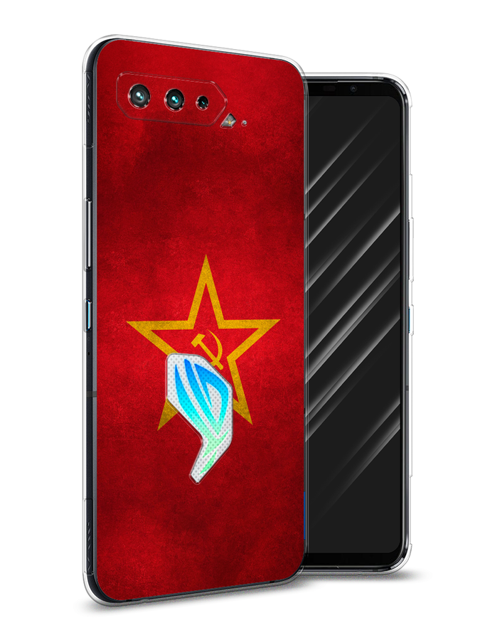 

Чехол Awog на Asus ROG Phone 5S "Красное знамя", Желтый;красный, 44550-10