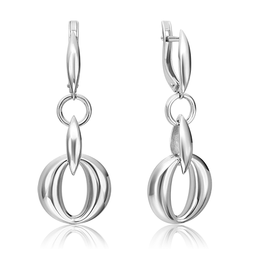 

Серьги подвески из серебра PLATINA jewelry 02-4968-00-000-0200, 02-4968-00-000-0200