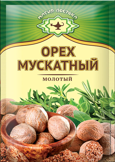

Мускатный орех Магия Востока молотый 10 г