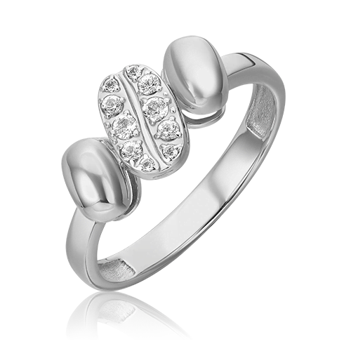 фото Кольцо из белого золота с топазом р.16.5 platina jewelry 01-5562-00-201-1120