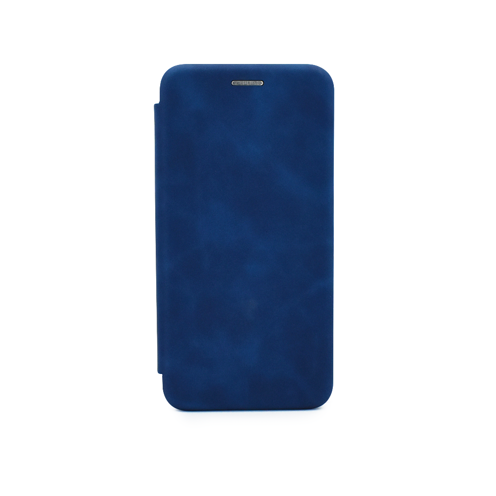 фото Чехол-книжка из кожи pu на huawei p30 lite/honor 20 lite 2020/honor 20s синий мрамор case place