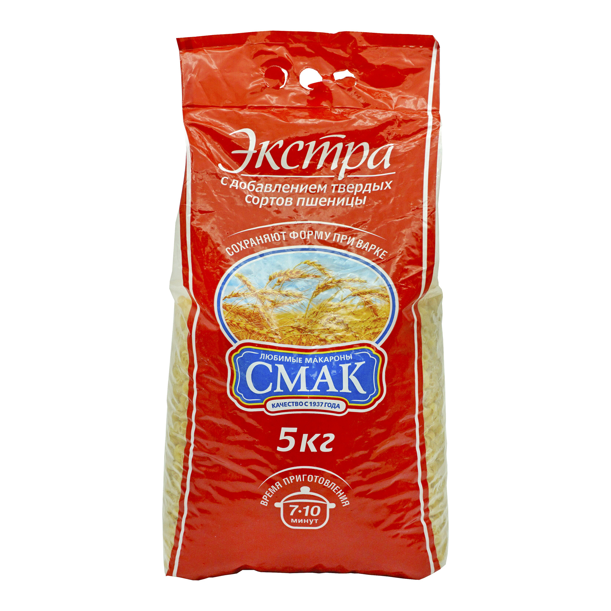 

Макаронные изделия Смак Улитки 5 кг