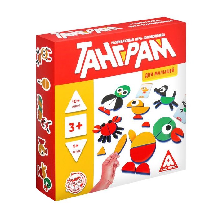 Развивающая игра-головоломка «Танграм для малышей» ЛАС ИГРАС