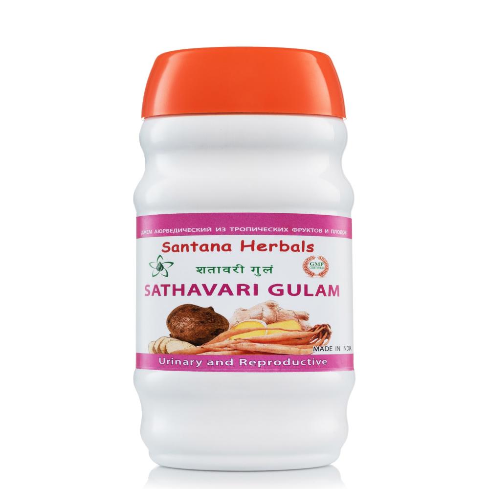 

Джем аюрведический Santana Herbals ШАТАВАРИ ГУЛАМ 500 г, ШАТАВАРИ ГУЛАМ