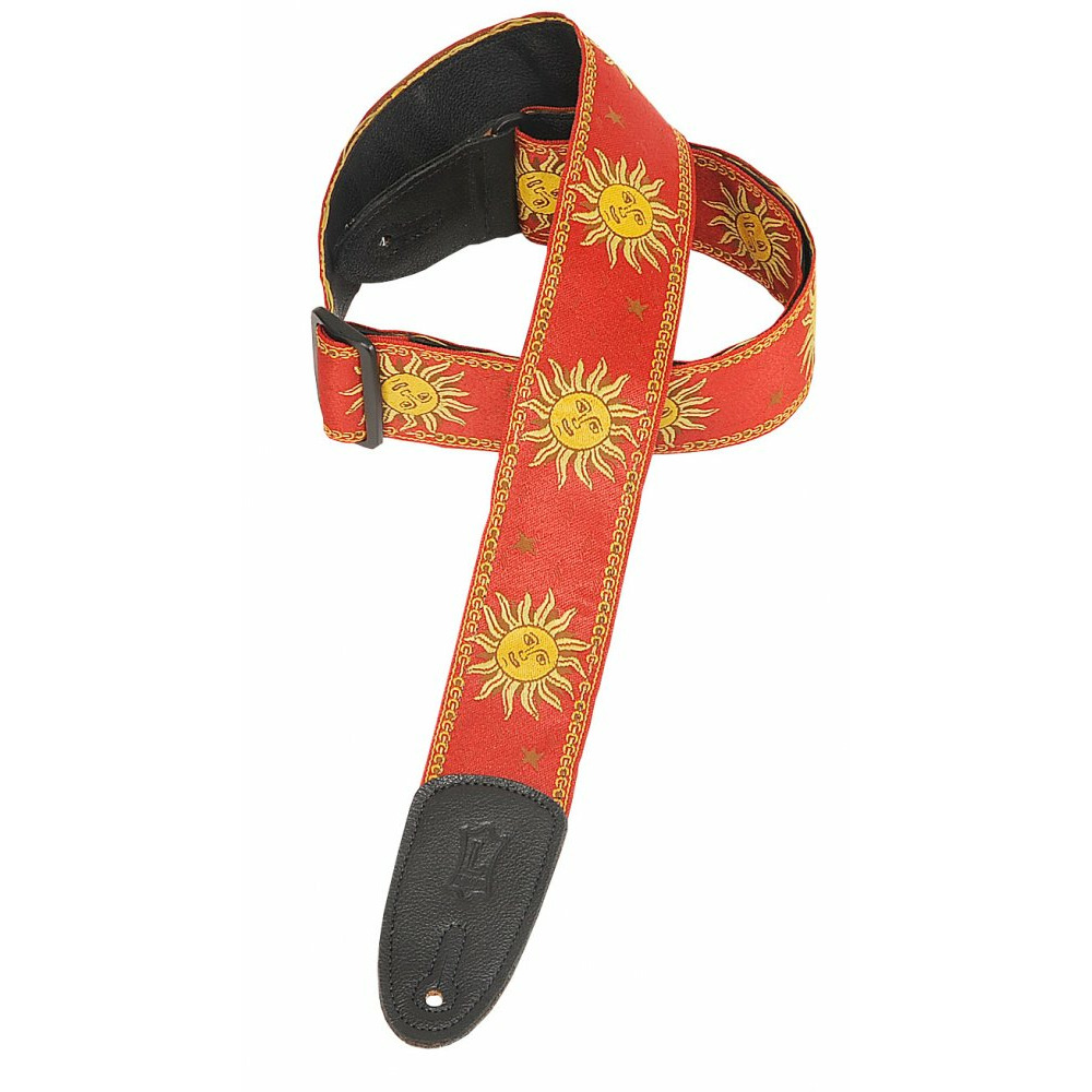 

Ремень для гитары LEVYS MPJG-SUN-RED, MPJG-SUN-RED