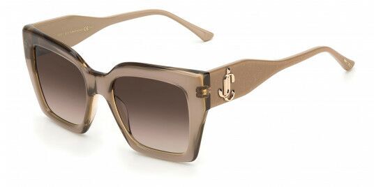 

Солнцезащитные очки женские Jimmy Choo ELENI/G/S FWM, коричневый, ELENI/G/S FWM