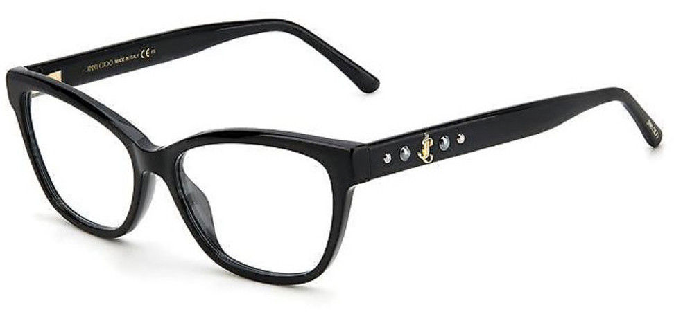 

Оправа для очков женская Jimmy Choo JC334 807, черный, JC334 807