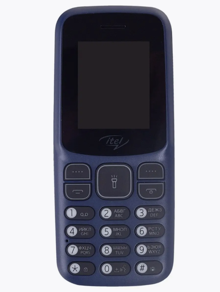 

Мобильный телефон Itel синий (ITL-IT2163N-DEBL)