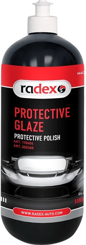

Паста Полировальная Для Защиты Блеска И Лкп Protective Glaze 1 Л Radex RAD170404