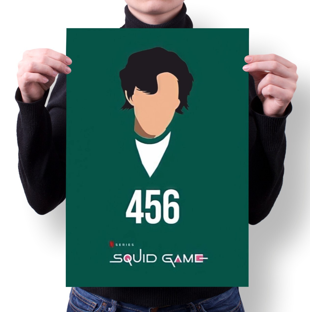 

Плакат MIGOM А3 Принт Игра в кальмара - 2 - 6, А3 Принт "Игра в кальмара - 2" - 6