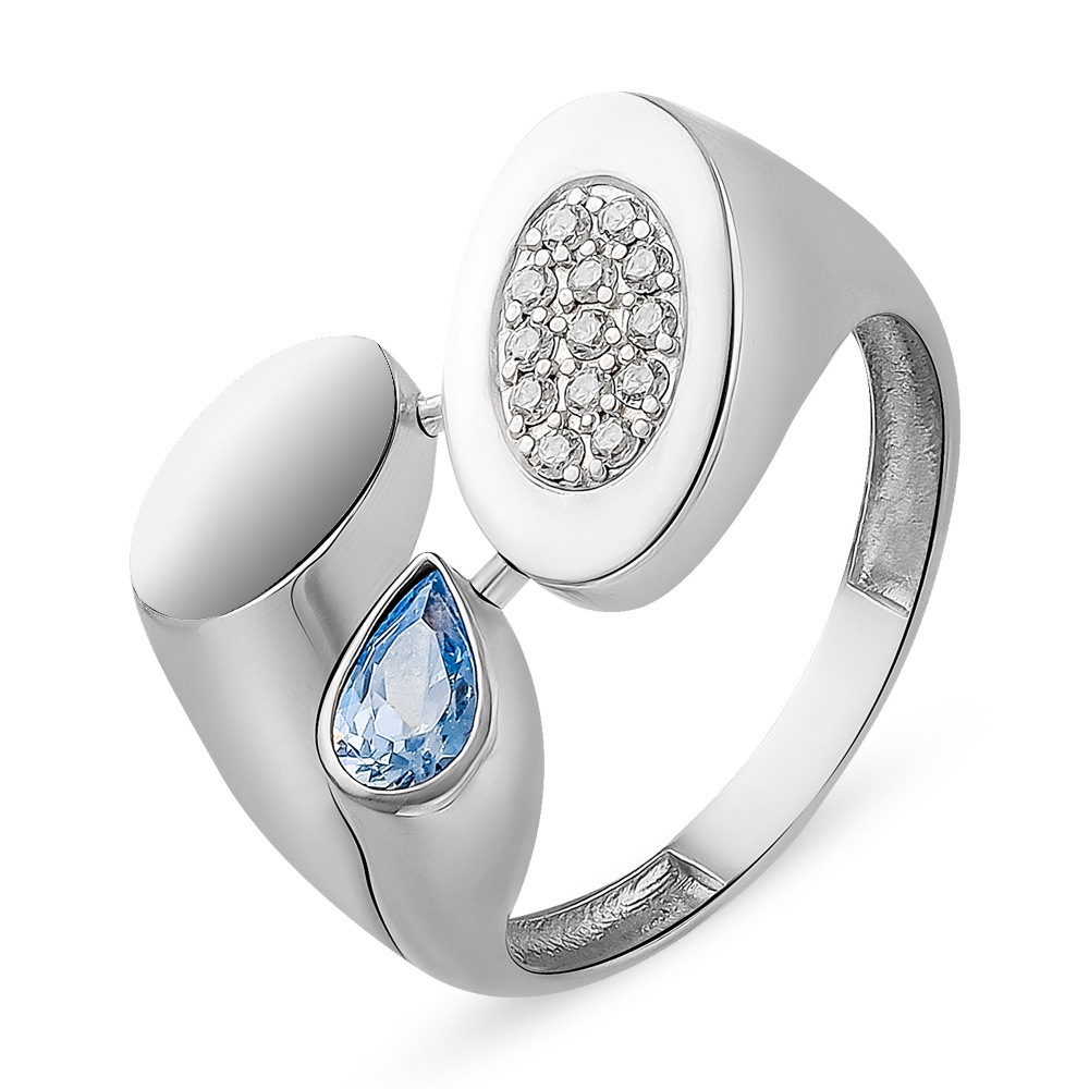 

Кольцо из серебра с фианитом р.  585Gold 701011214, 701011214