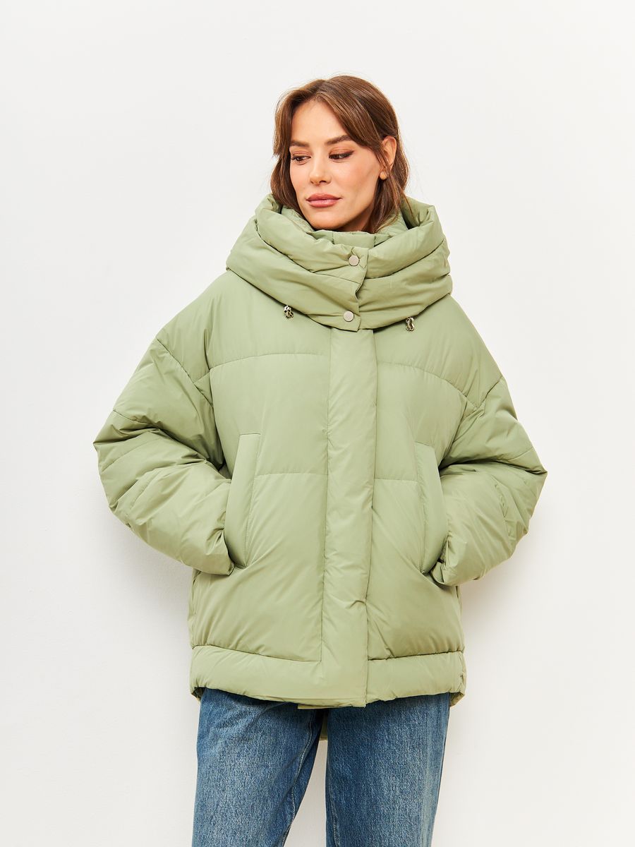 

Куртка женская LAWINTER 83249 зеленая 44 RU, Зеленый, 83249