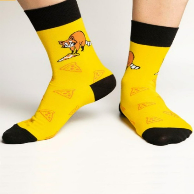 

Носки унисекс St. Friday Socks contest22-1293 желтые 23, Желтый, contest22-1293
