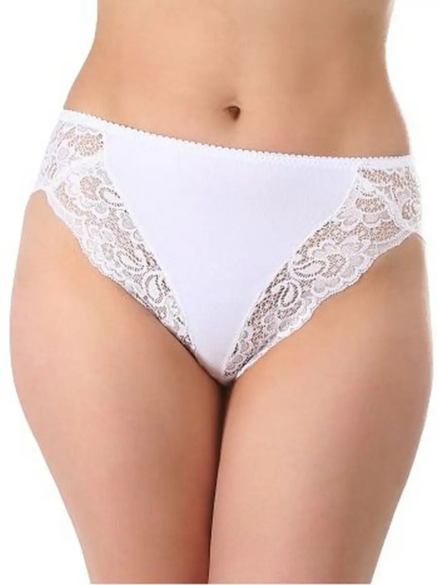 

Трусы женские Jadea 35233-10 белые M, Белый, 35233-10