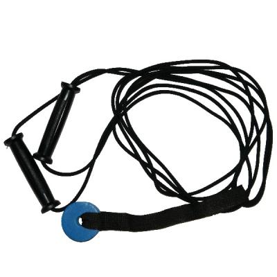 

Эспандер реабилитационный для восстановительных упражнений усиленная резинка, Эспандер реабилитационный для восстановительных упражнений усиленная резинка на каждую руку с ручкой