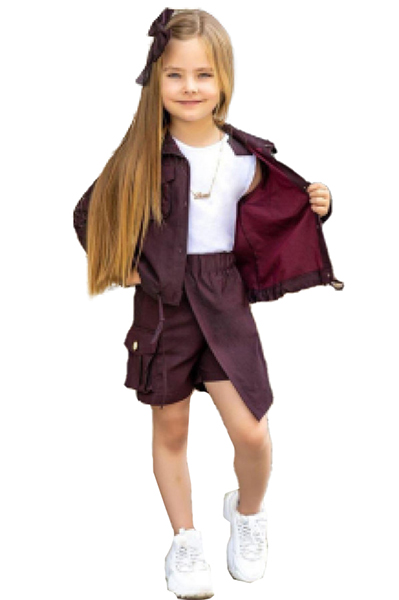 

Костюм с шортами Ricco Tarz 2220404014, 3-4 лет, бордовый (доставка из-за рубежа)