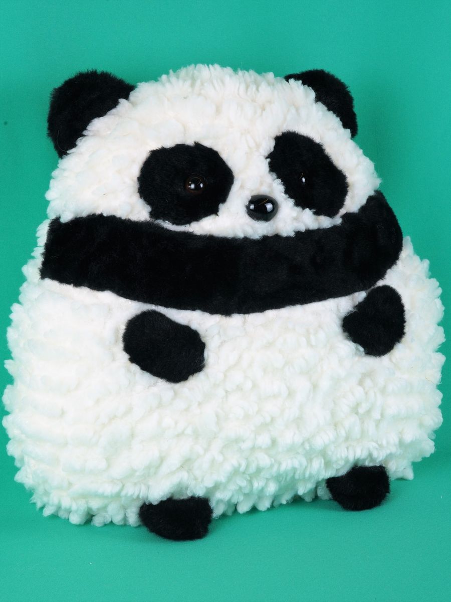 Мягкая игрушка АКИМБО КИТ подушка Панда 36 см корзина для игрушек панда 35x45 см наша игрушка