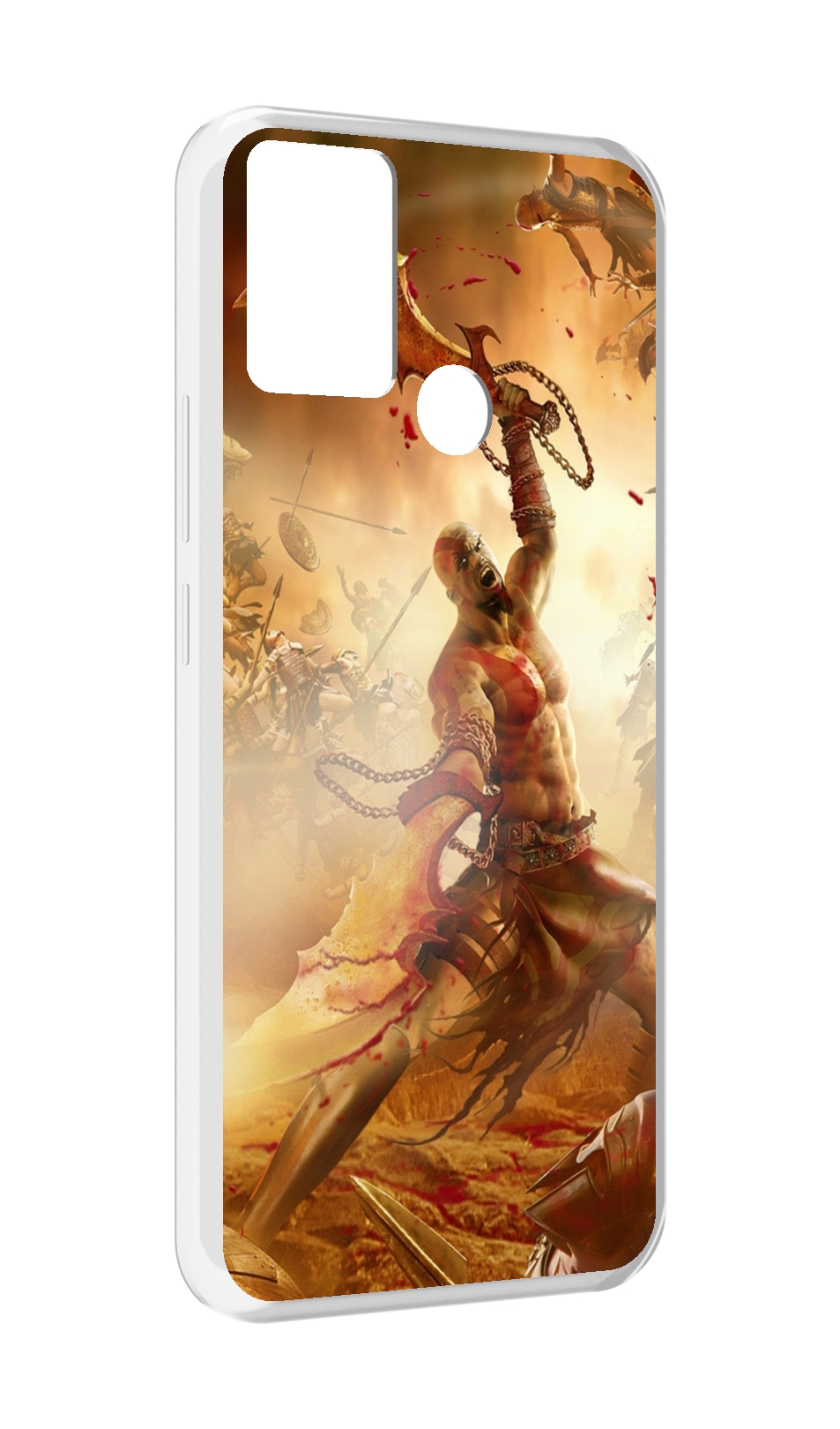 

Чехол MyPads God Of War III для Infinix Hot 11 Play, Прозрачный, Tocco