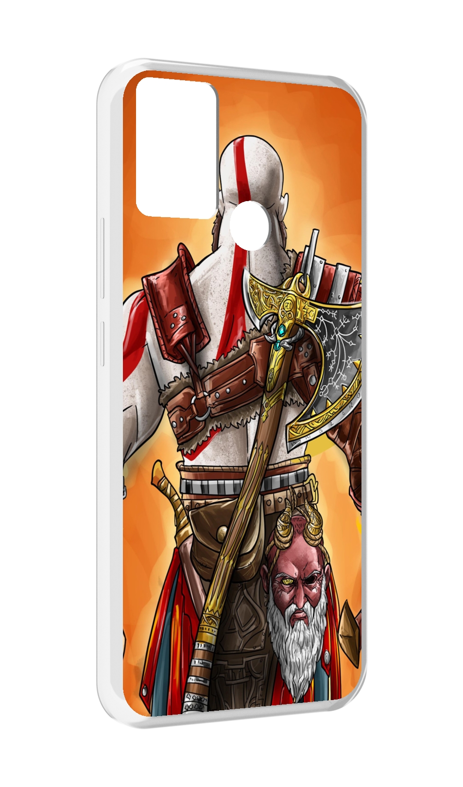 

Чехол MyPads God of War для Infinix Hot 11 Play, Прозрачный, Tocco