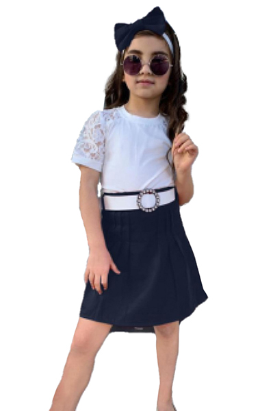 

Костюм с юбкой Ricco Tarz 2221304004, 7-8 лет, темно-синий (доставка из-за рубежа)