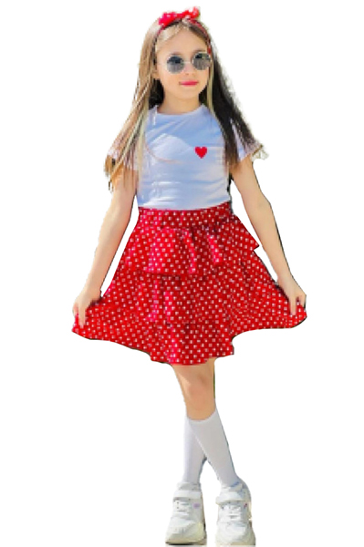

Костюм с юбкой Ricco Tarz 2222604004, 7-8 лет, красный (доставка из-за рубежа)