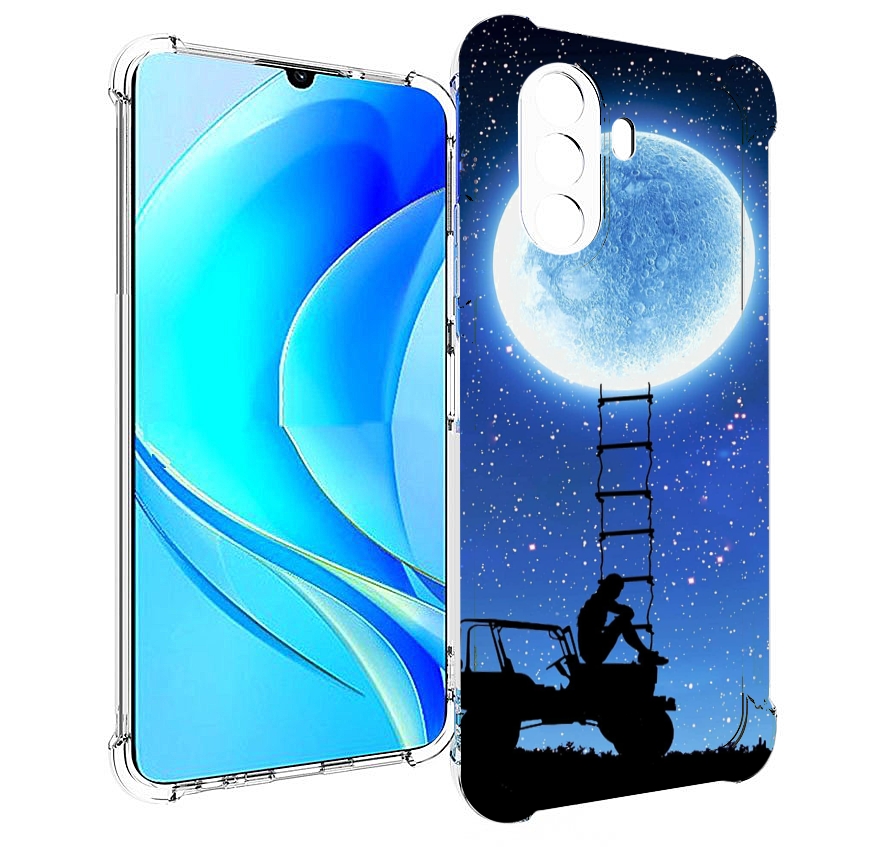 

Чехол MyPads Машина-на-лун для Huawei Nova Y70 / Nova Y70 Plus (MGA-LX9N), Прозрачный, Tocco