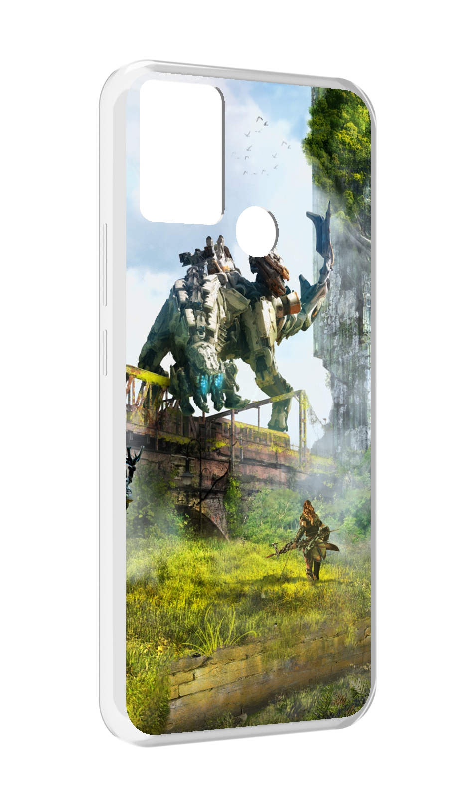 

Чехол MyPads Horizon Zero Dawn для Infinix Hot 11 Play, Прозрачный, Tocco