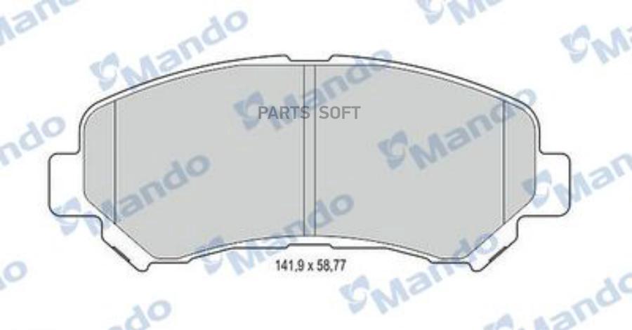 

Тормозные колодки Mando mbf015236