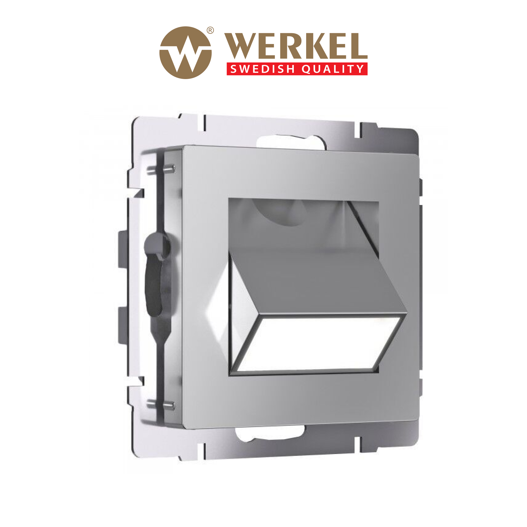 Встраиваемая поворотная LED подсветка Werkel Turn W1154706 1W 4000К серебряный глянцевый 3400₽