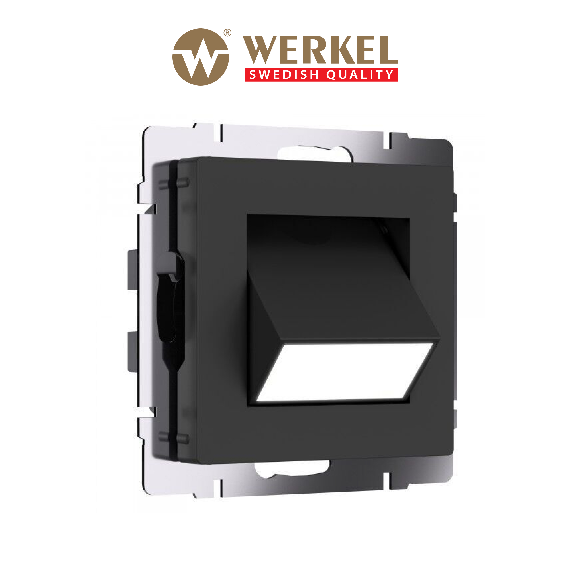 Встраиваемая поворотная LED подсветка Werkel Turn W1154706 1W 4000К черный матовый 3470₽