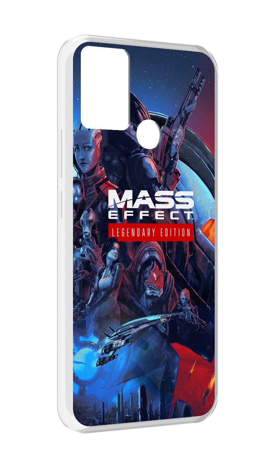 

Чехол MyPads Mass Effect Legendary Edition для Infinix Hot 11 Play, Прозрачный, Tocco