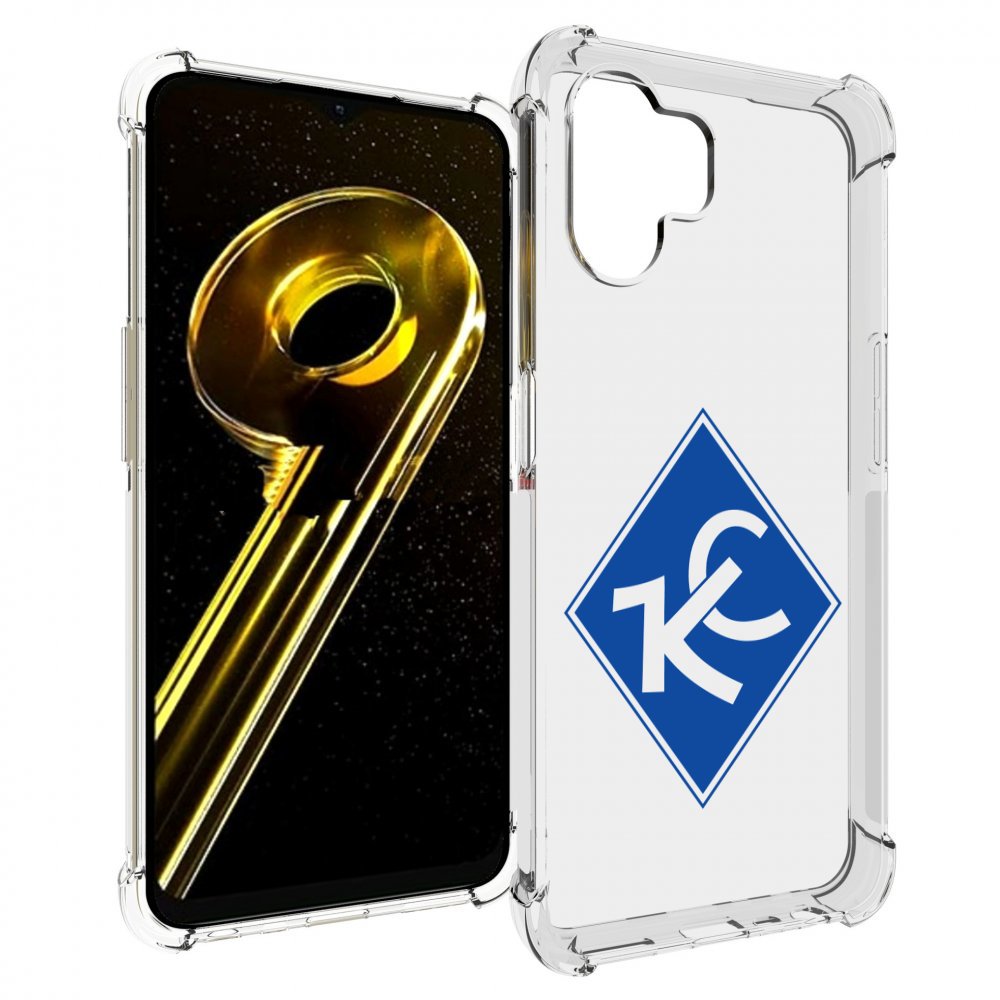 

Чехол бампер MyPads фк крылья советов мужской для Realme 10 5G п..., Прозрачный, Tocco