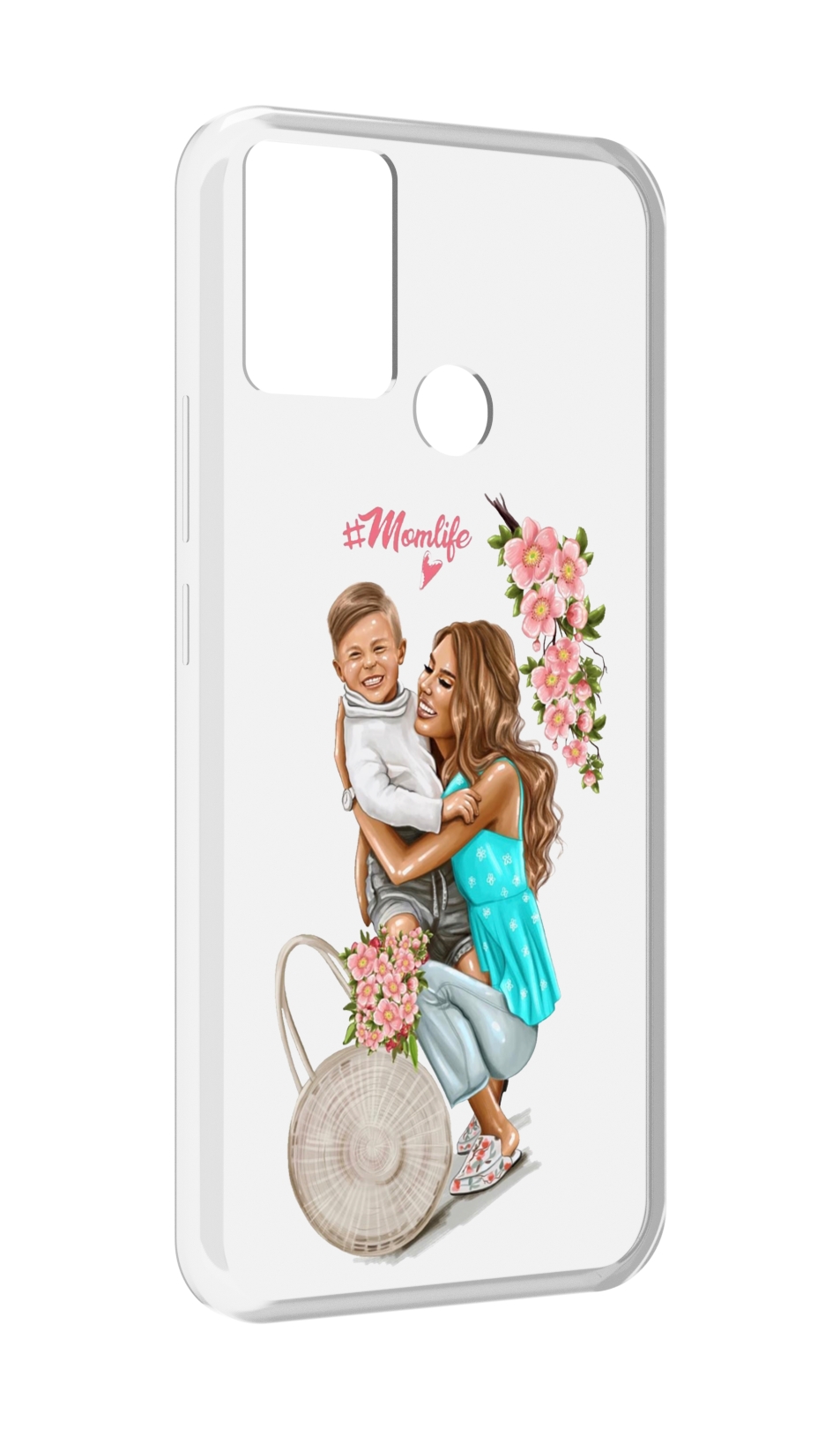 

Чехол MyPads Momlife для Infinix Hot 11 Play, Прозрачный, Tocco