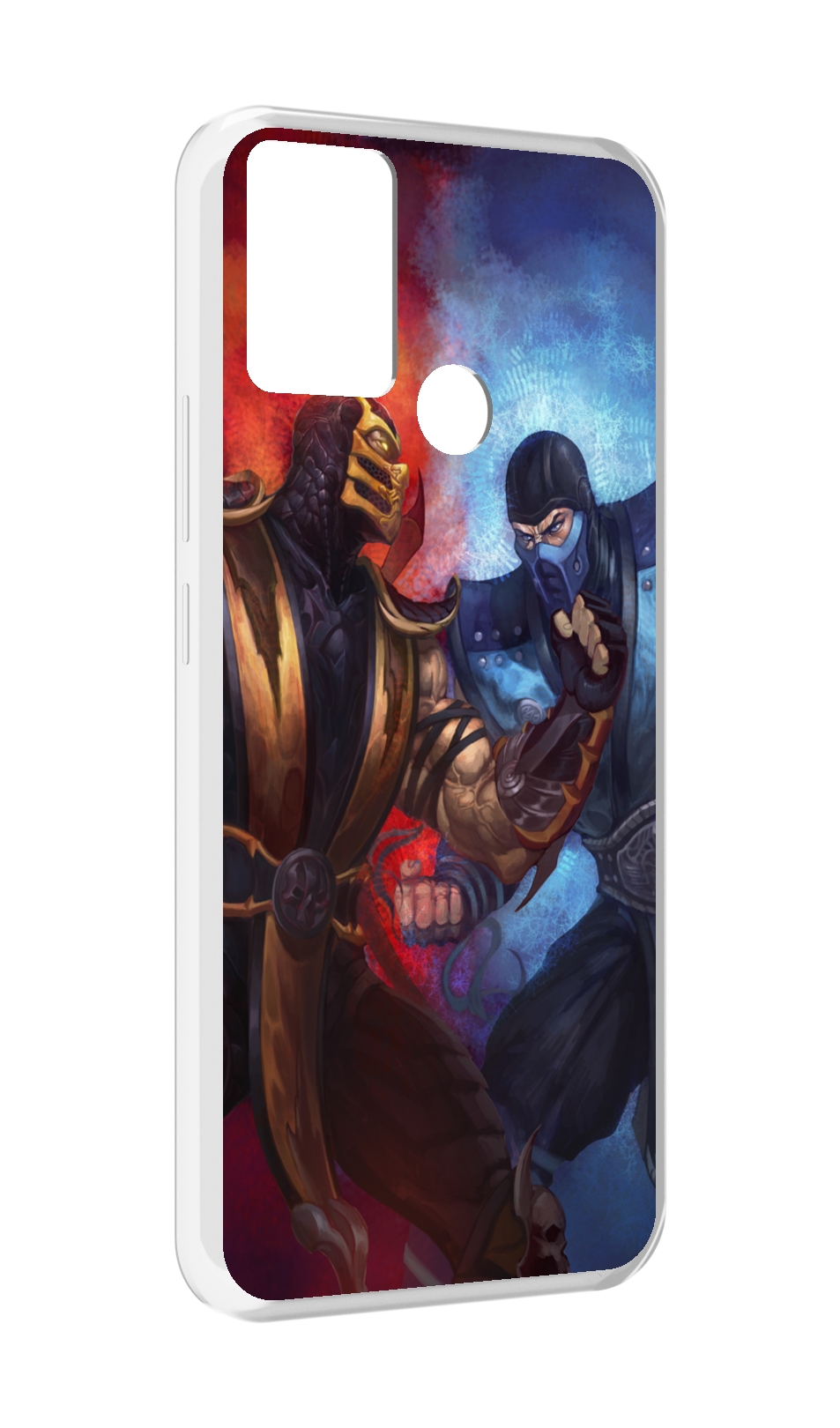 

Чехол MyPads Mortal Kombat art для Infinix Hot 11 Play, Прозрачный, Tocco