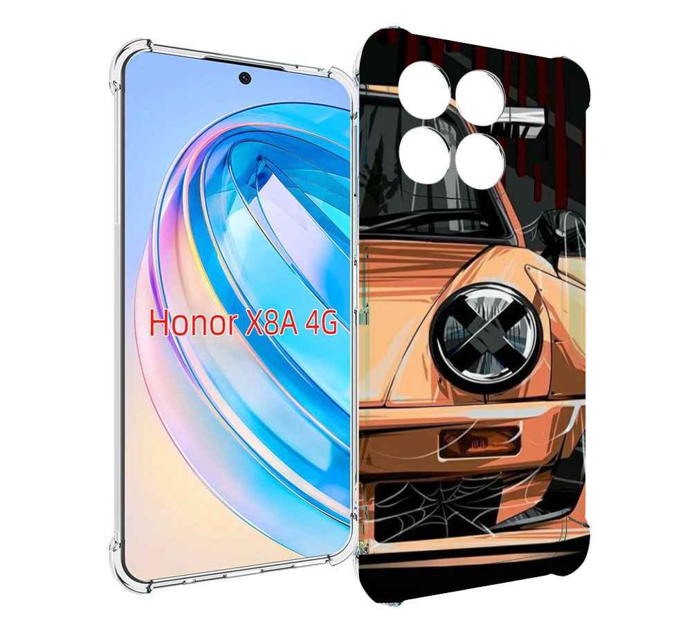 

Чехол MyPads Порш мужской для Honor X8a, Tocco