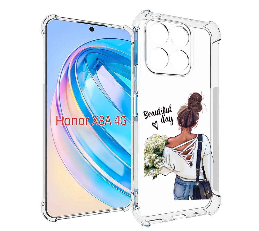 

Чехол MyPads Прекрасный-день для Honor X8a, Tocco
