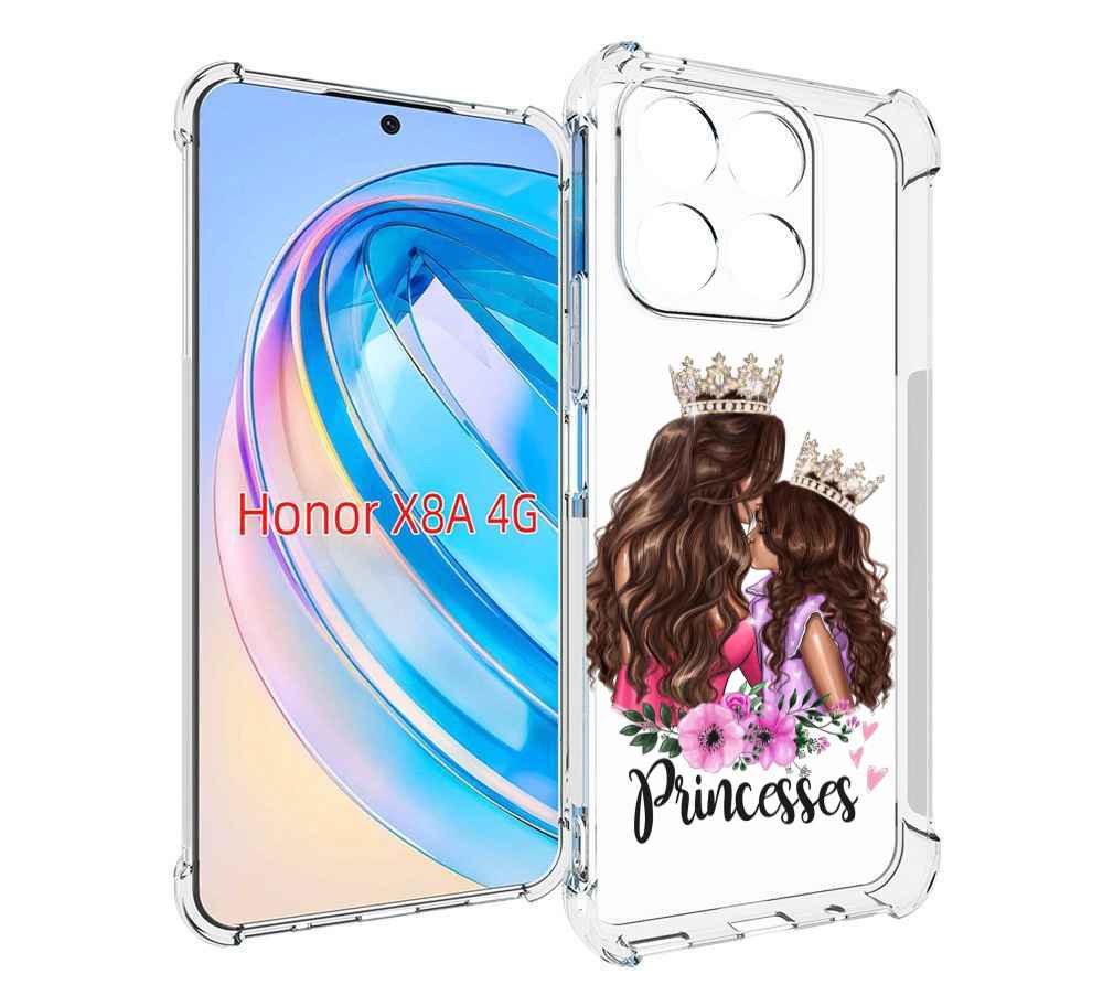 

Чехол MyPads Принцессы женский для Honor X8a, Tocco