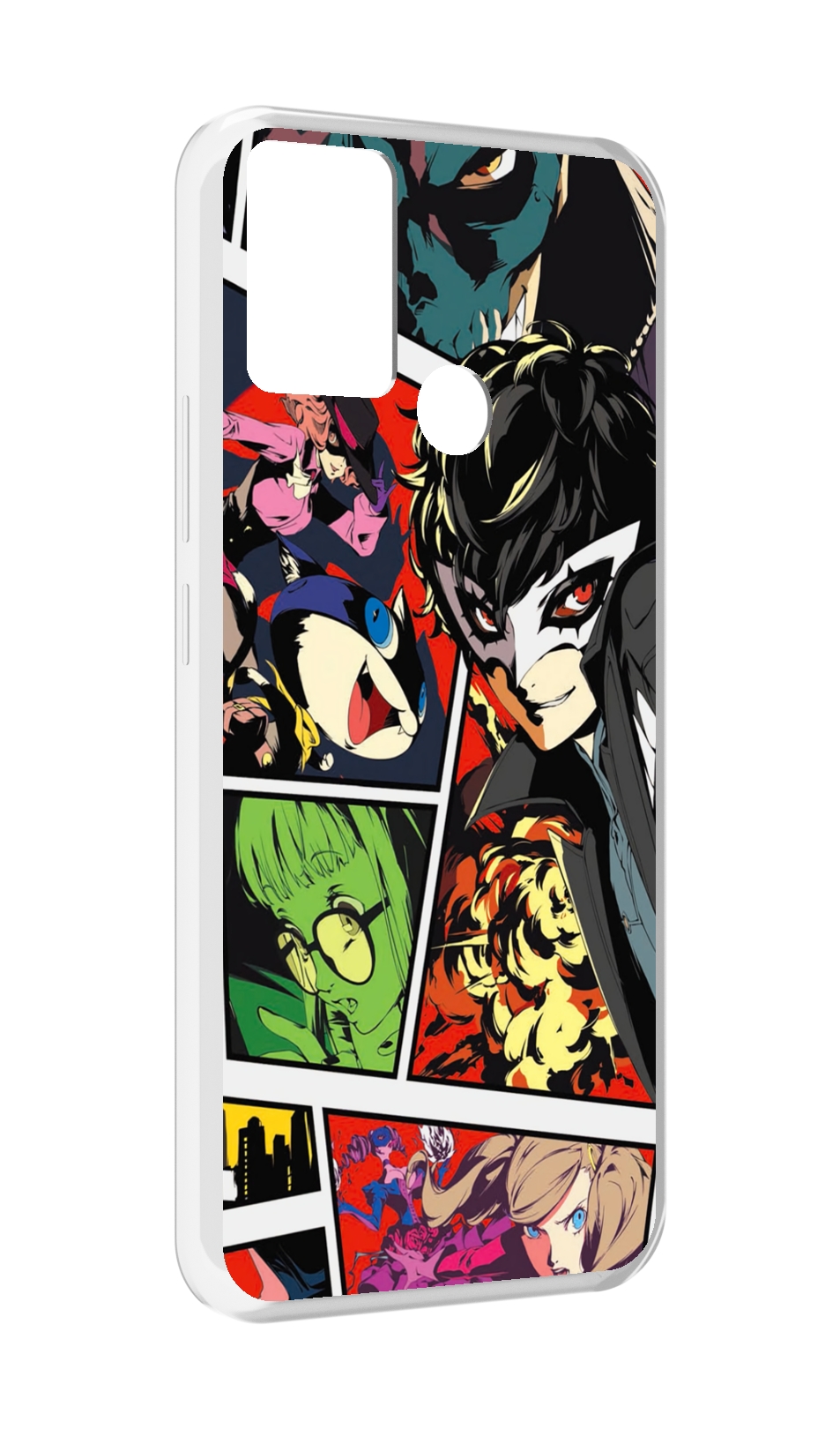 

Чехол MyPads Persona 5 art для Infinix Hot 11 Play, Прозрачный, Tocco