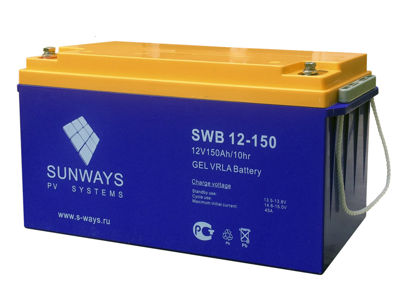 Аккумуляторная батарея SUNWAYS GEL 12-150