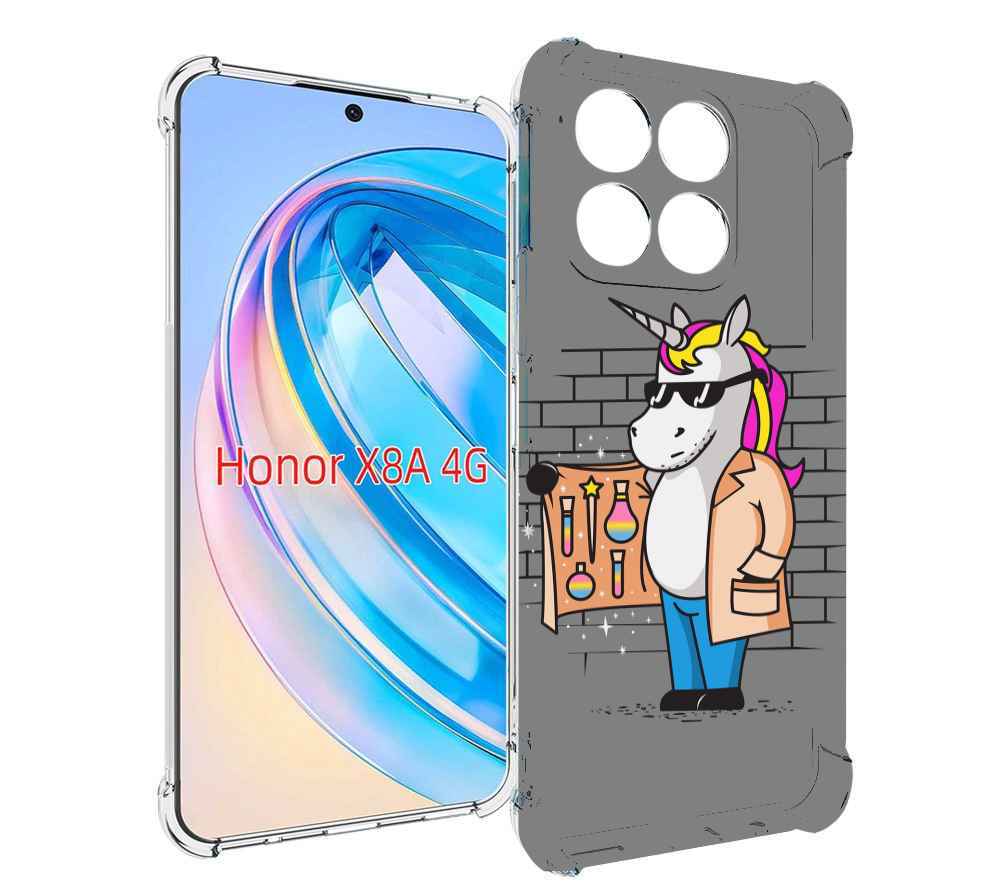 

Чехол MyPads Продавец-единорог для Honor X8a, Tocco